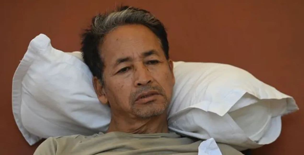 अस्पतालबाट सोनम वाङ्चुकको सन्देश : मलाई अवैध हिरासतमा राखिएको छ