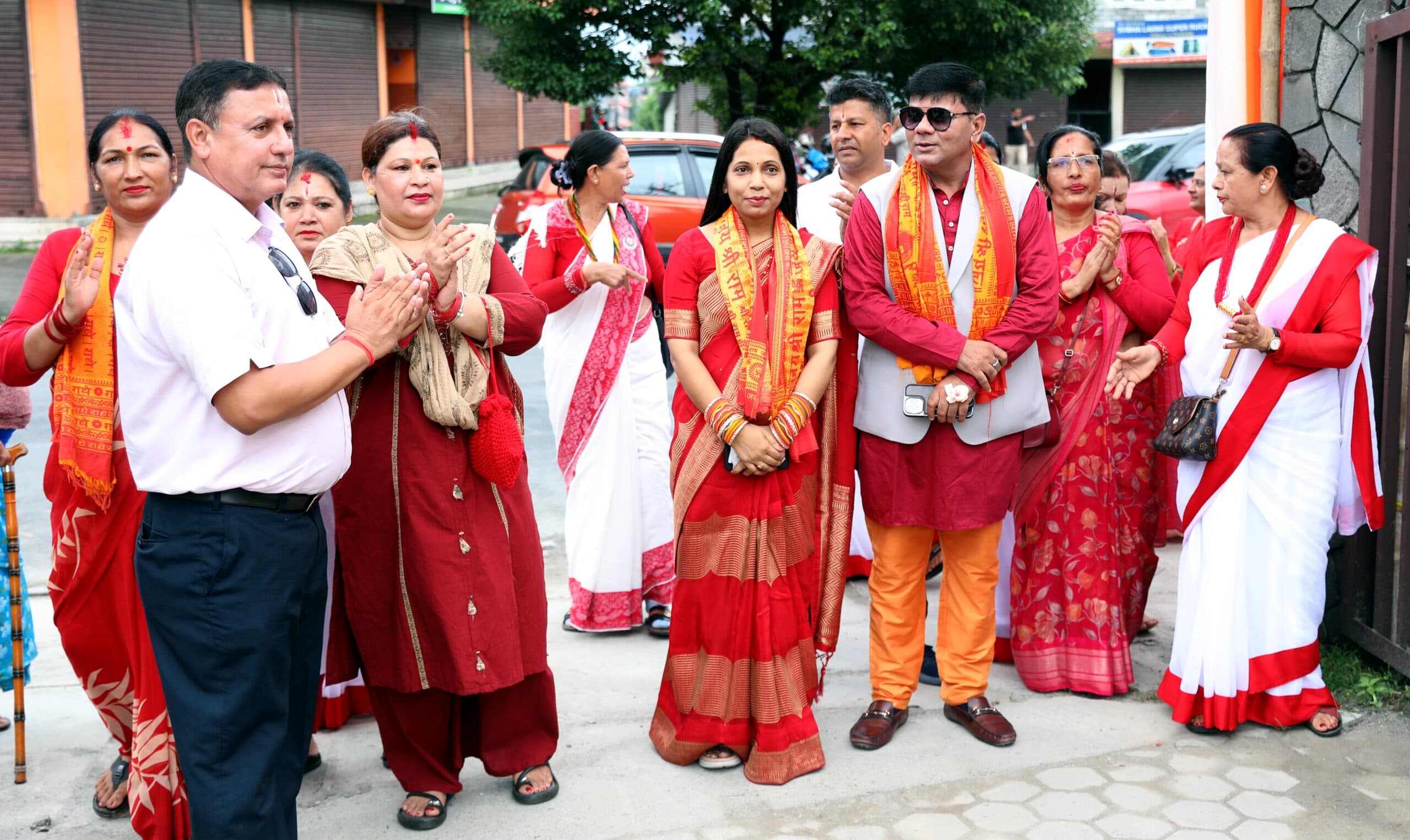 सन्तानेश्वरमा जारी महायज्ञको पाँचौँ दिनमा २६ लाख संकलन