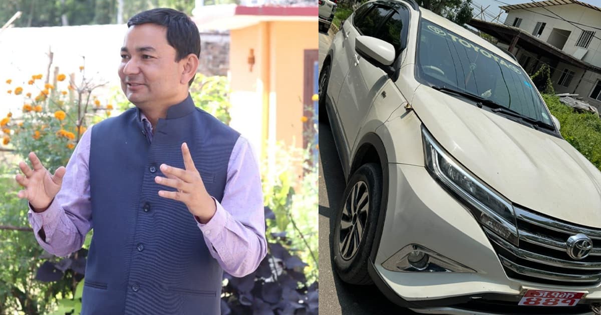 मधेस प्रदेशका अर्थमन्त्रीको गाडी तोडफोड