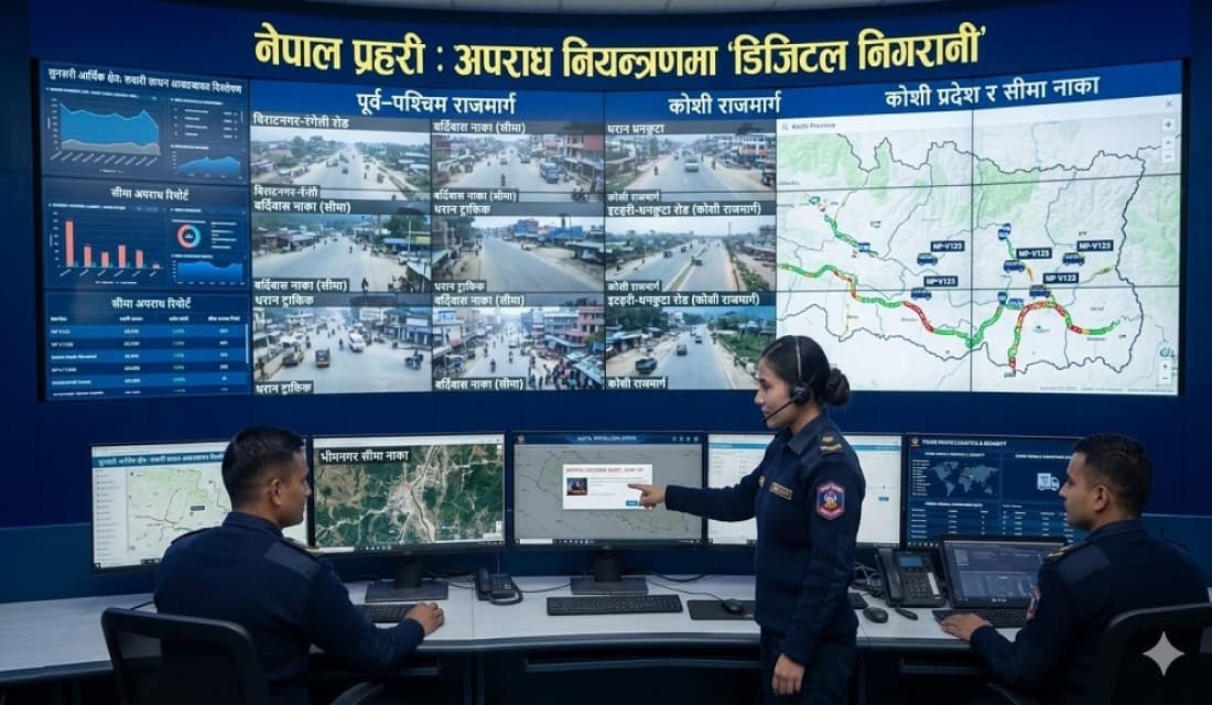 प्रहरीको नयाँ सुरक्षा रणनीति: अपराध नियन्त्रणमा ‘डिजिटल निगरानी’