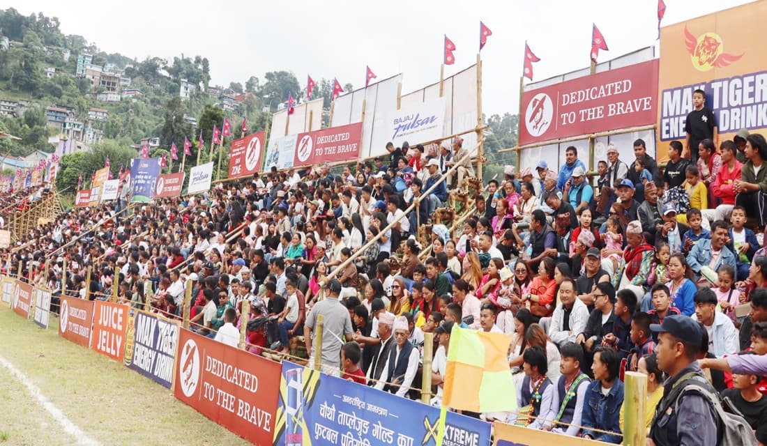 ताप्लेजुङ गोल्डकपको टिकट बिक्रीबाट सवा ३८ लाख रकम सङ्कलन