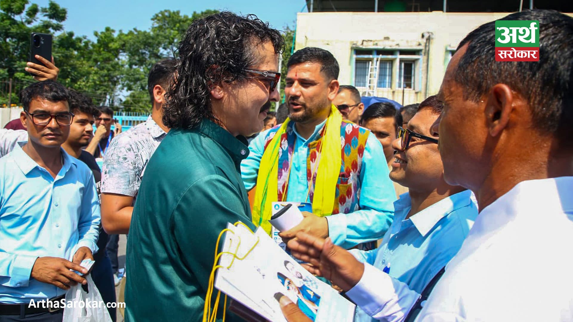 हाँसो र सौहार्दले भरिएको रास्वपा महाधिवेशन परिसर… (तस्वीरहरु)