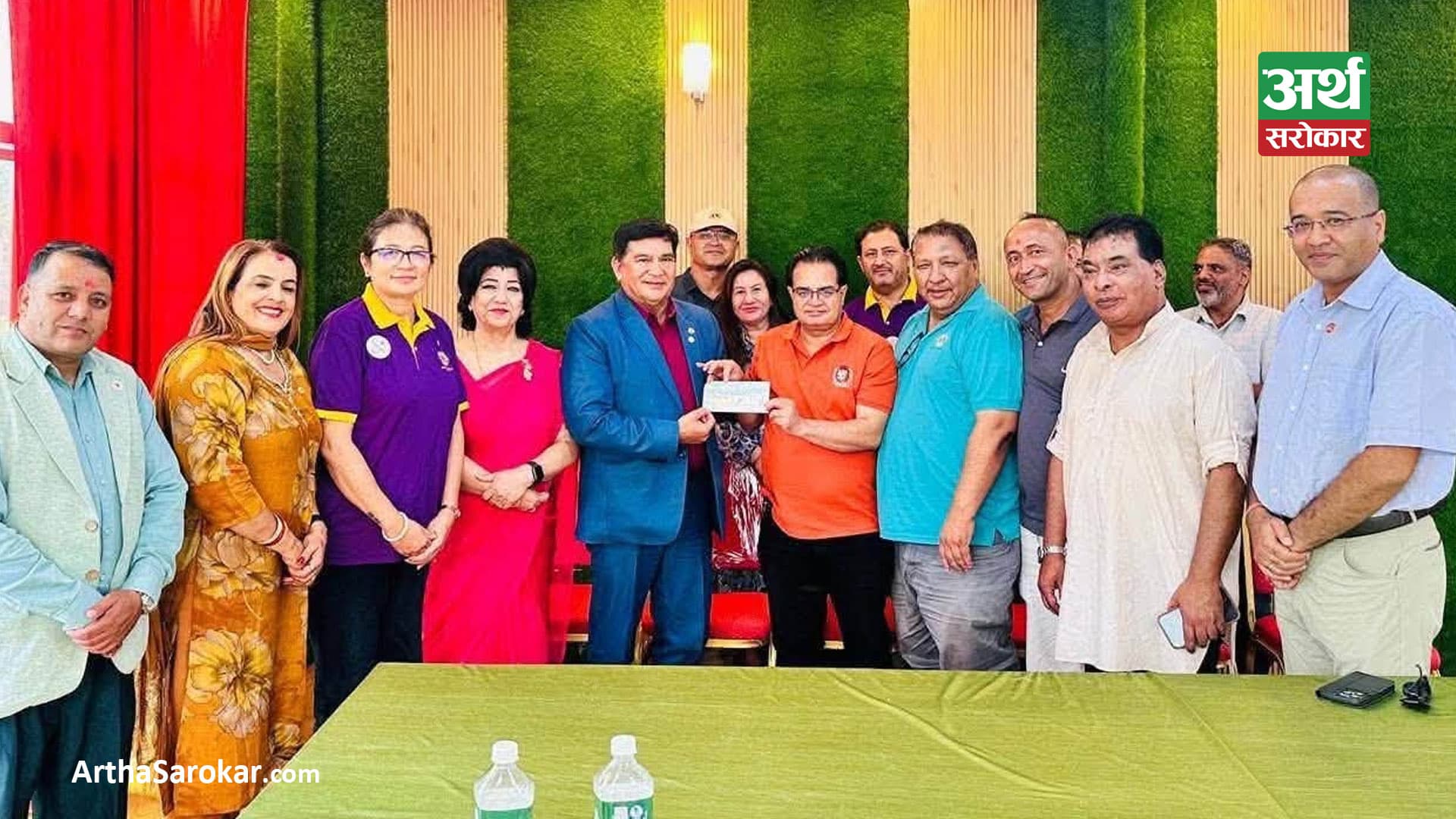 बाढी प्रभावितका लागि ‘लाइन्स क्लब इन्टरनेशनल’द्वारा ३ करोड बढी सहयोग, २ सय परिवारलाई राहत वितरण