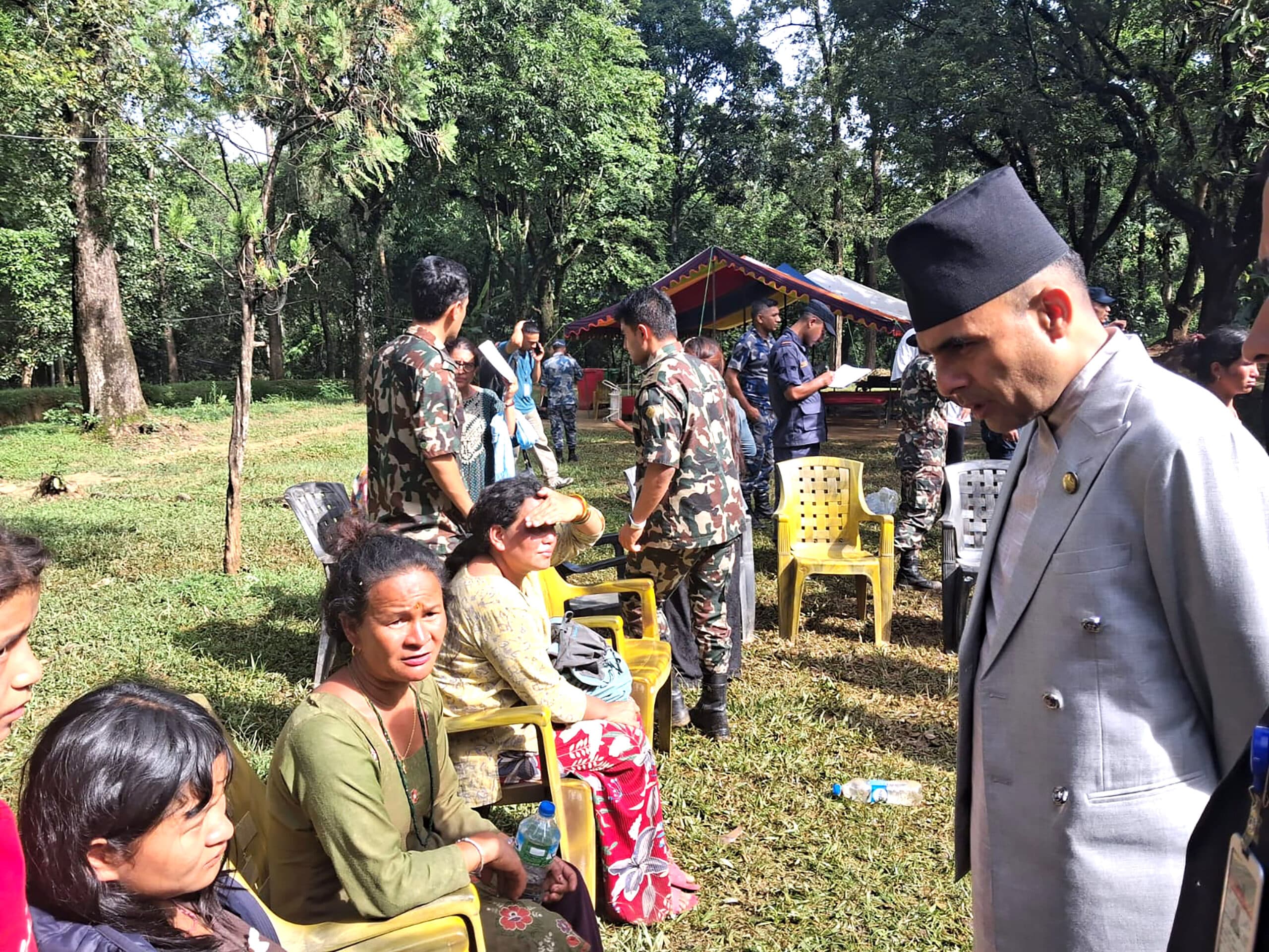 बाढीपीडितलाई सघाउन तीन स्थान तोकियो