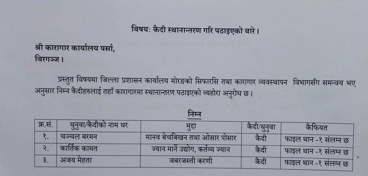 कैदीले ताेडे कारागारको ‘सिन्डिकेट’