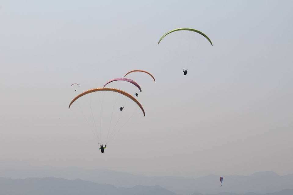 अब धुलिखेलमा पनि गर्न सकिन्छ ‘प्याराग्लाइडिङ’