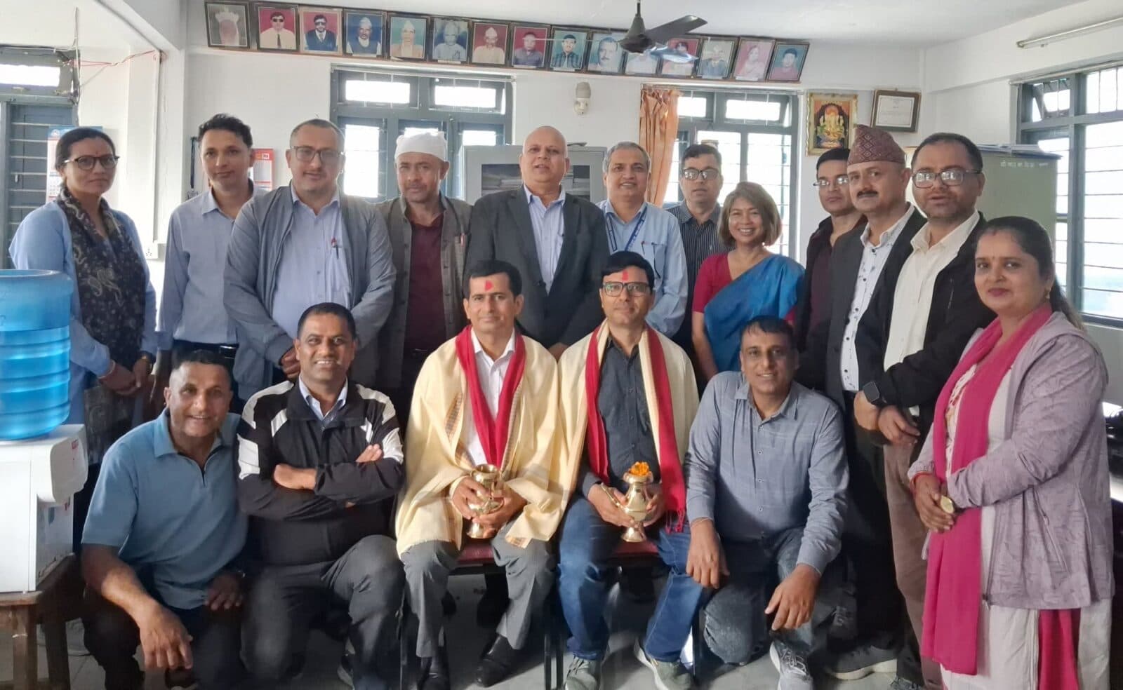 छोरेपाटन माविमा ४ शिक्षकको बिदाइ