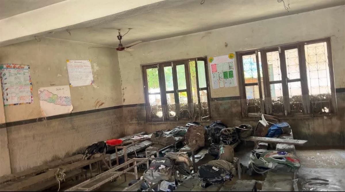 नुवाकोटका बाढी प्रभावित विद्यालय अनिश्चितकालका लागि बन्द