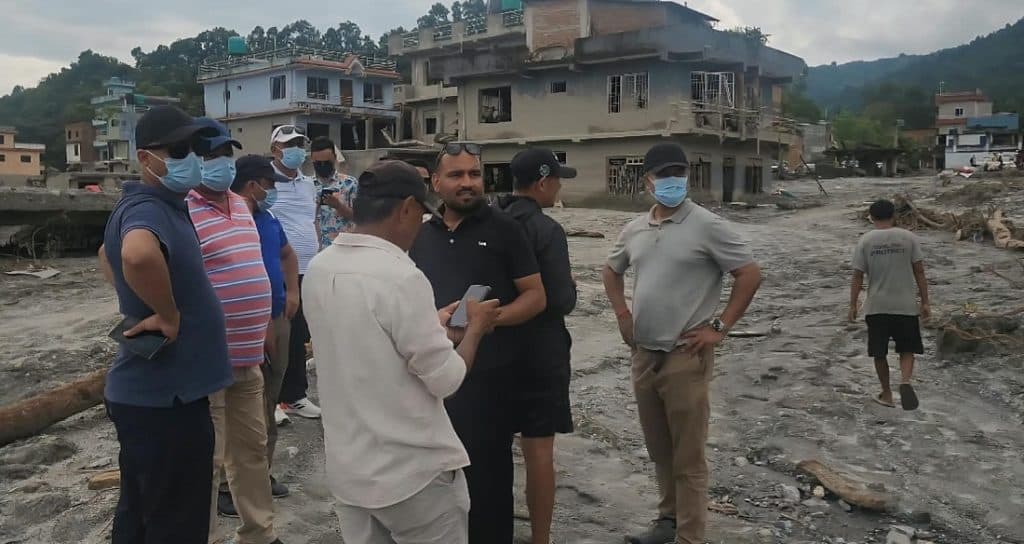 क्षतिग्रस्त पूर्वाधार निर्माणमा सहयोग गर्ने निर्माण व्यवसायी महासंघको प्रतिबद्धता
