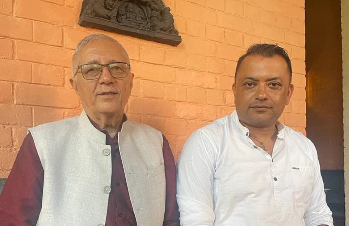 सभापति थापा र नेता कोइरालाबीच भेटवार्ता, के विषयमा भयो कुराकानी?