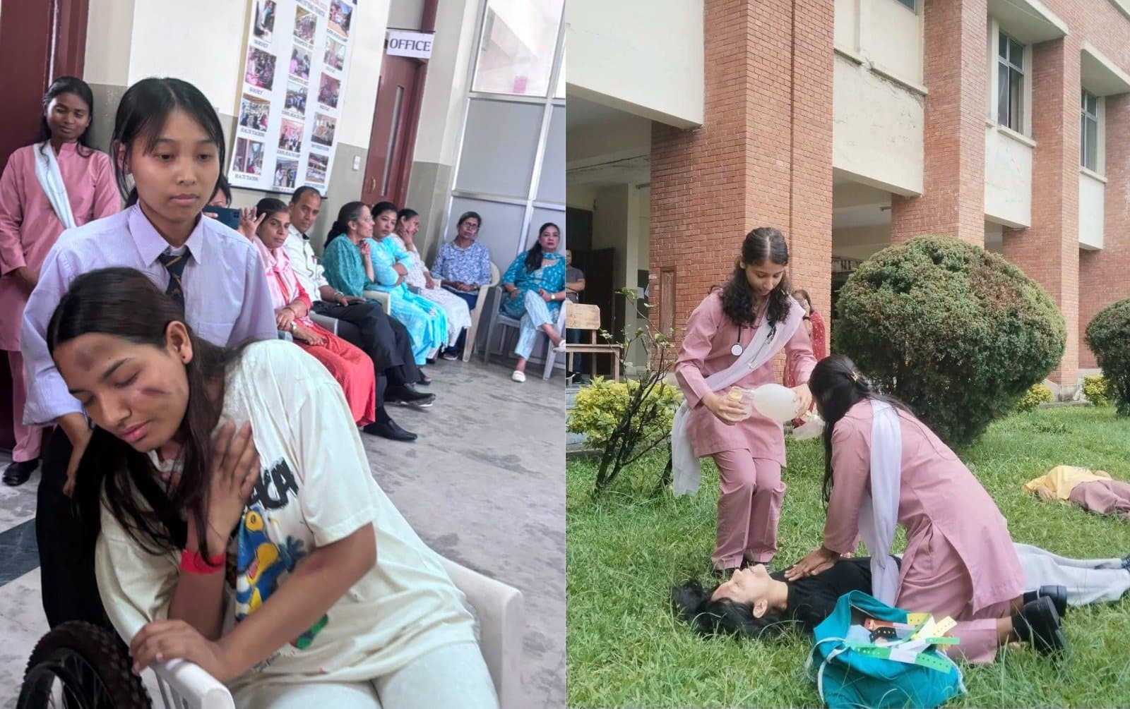 नेपाल मेडिकल कलेजका विएस्सी नर्सिङ विद्यार्थीहरूलाई ‘सिमुलेसन अन ट्रायेज म्यानेजमेन्ट’ प्रशिक्षण