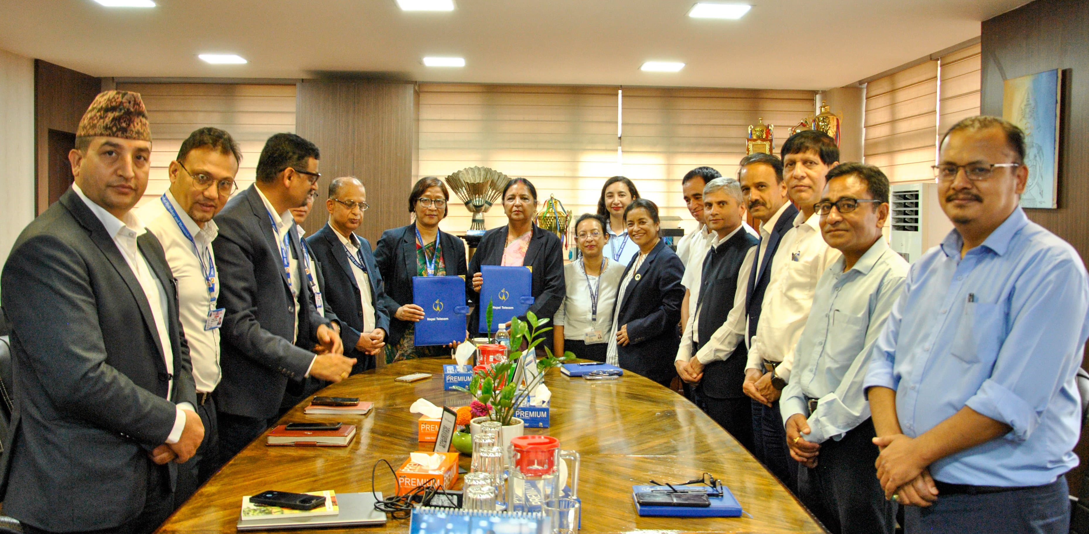 नेपाल टेलिकमले जल तथा मौसमजन्य विपद् जोखिम सम्बन्धी पूर्वसुचना प्रवाह गर्ने