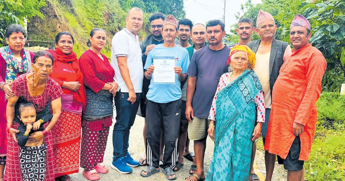 वडाको नमुना काम, माघभित्रै योजना तमाम