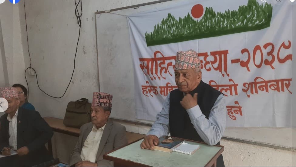 साहित्य सन्ध्याको ४७८औँ शृङ्खला सम्पन्न, आर्थिक-सामाजिक अवस्था समेट्न साहित्यकारलाई आग्रह