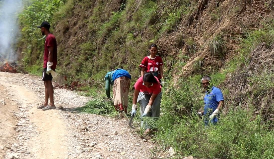 हप्ताको दुई घण्टा सामाजिक काममा युवा सक्रिय
