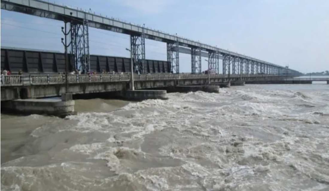 सप्तकोसी नदीको जलसतह दुई लाख नाघ्यो