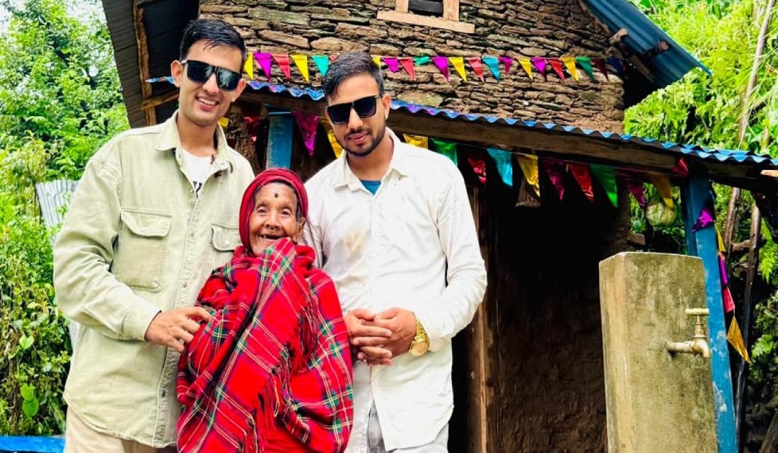 वृद्धा खिमालाई नयाँ घर
