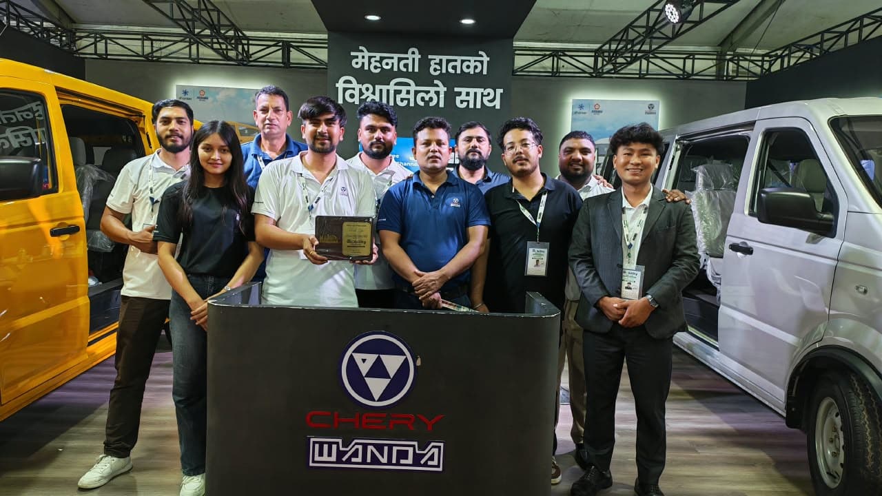 चेरी वान्डाका गाडीमा ग्राहकको विशेष आकर्षण, नाइमा एक्स्पोमा उल्लेख्य बुकिंङ