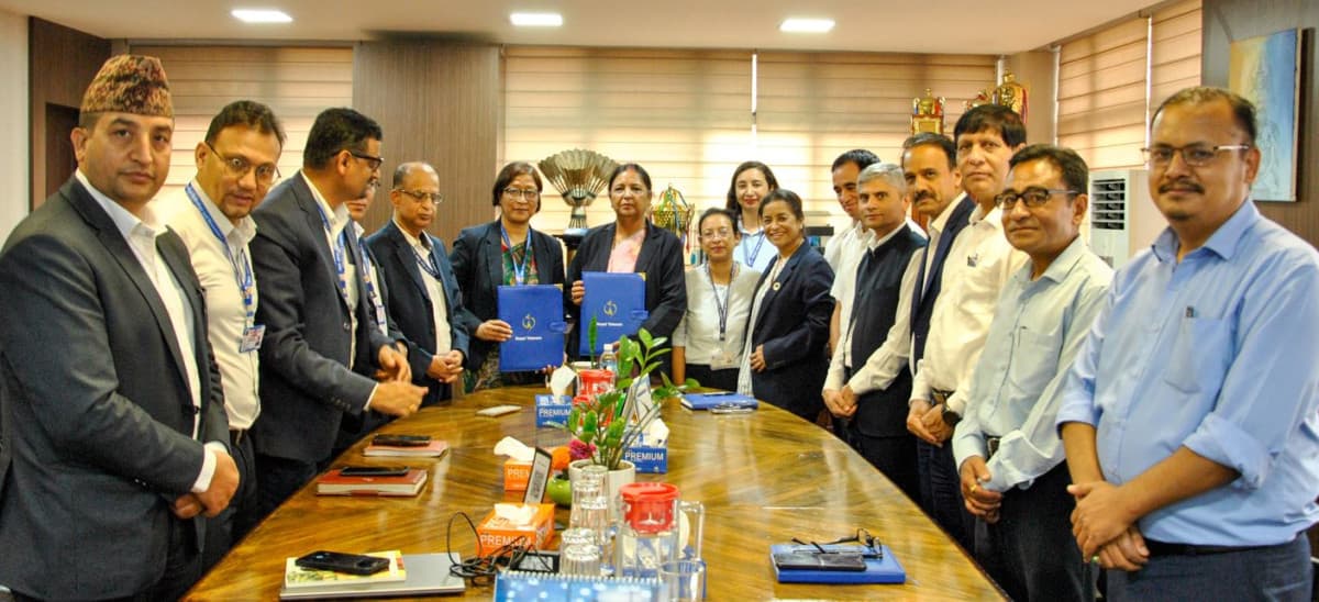 टेलिकम र मौसम विभागबीच विपद् पूर्वसूचना एसएमएस सेवासम्बन्धी सम्झौता