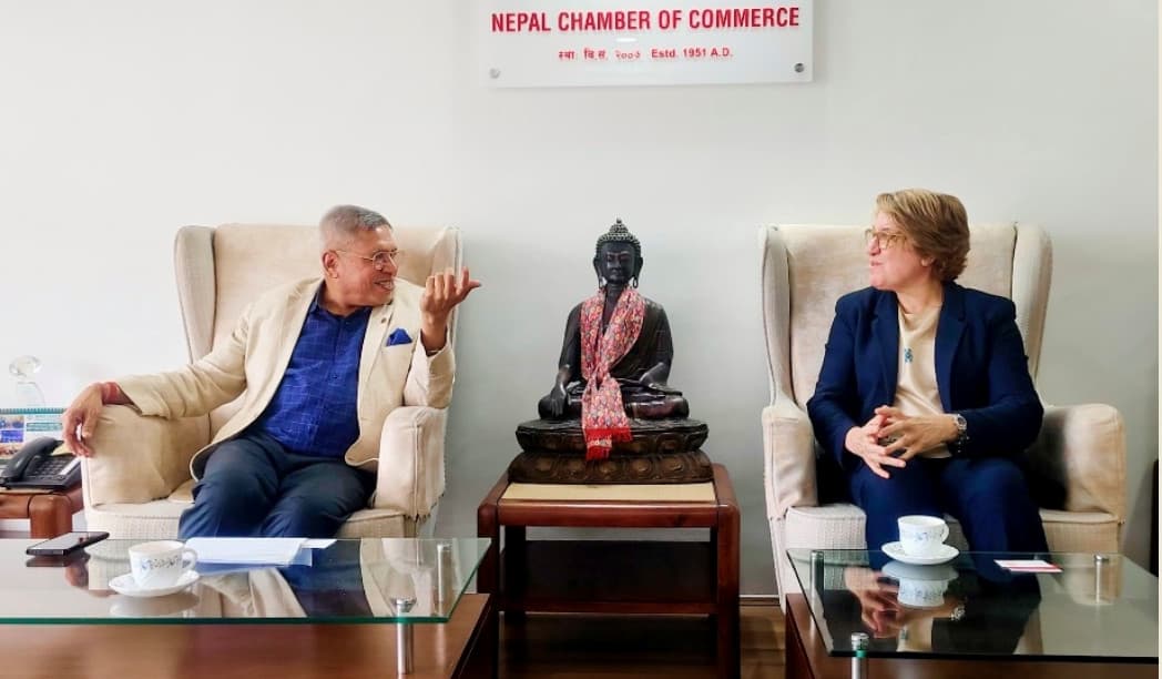 Nepal Chamber and Spanish Chamber Discuss on Expanding Trade and Investment Cooperation