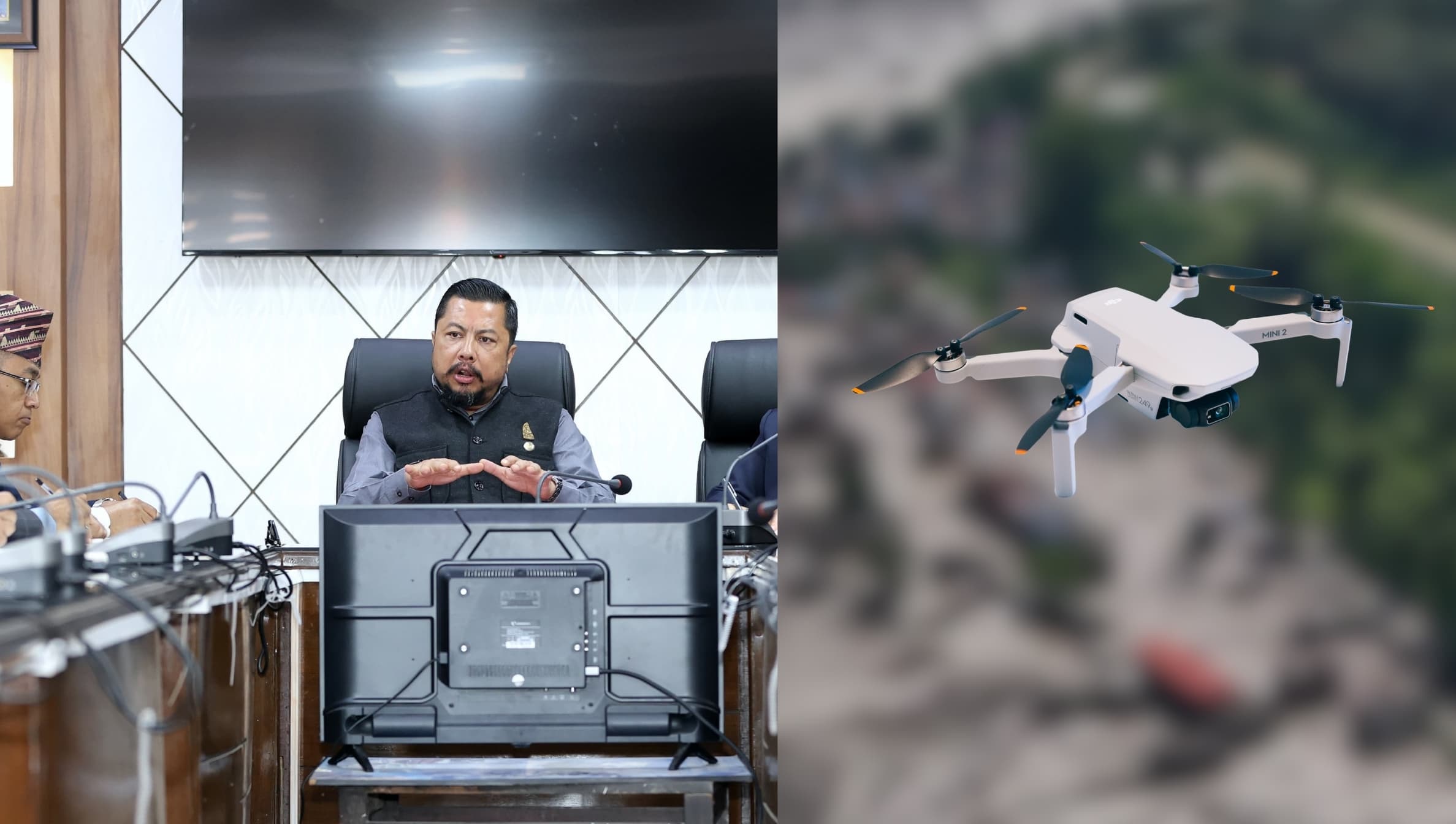 Energy Minister Calls for Drone-Based Damage Assessment in Rasuwa Flood Zone