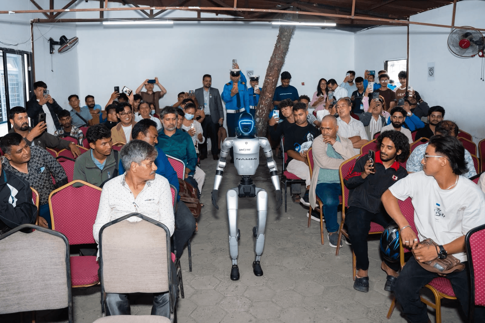 MAW Pilots AI-Powered Unitree Robots for Traffic Management and Public Services in Nepal