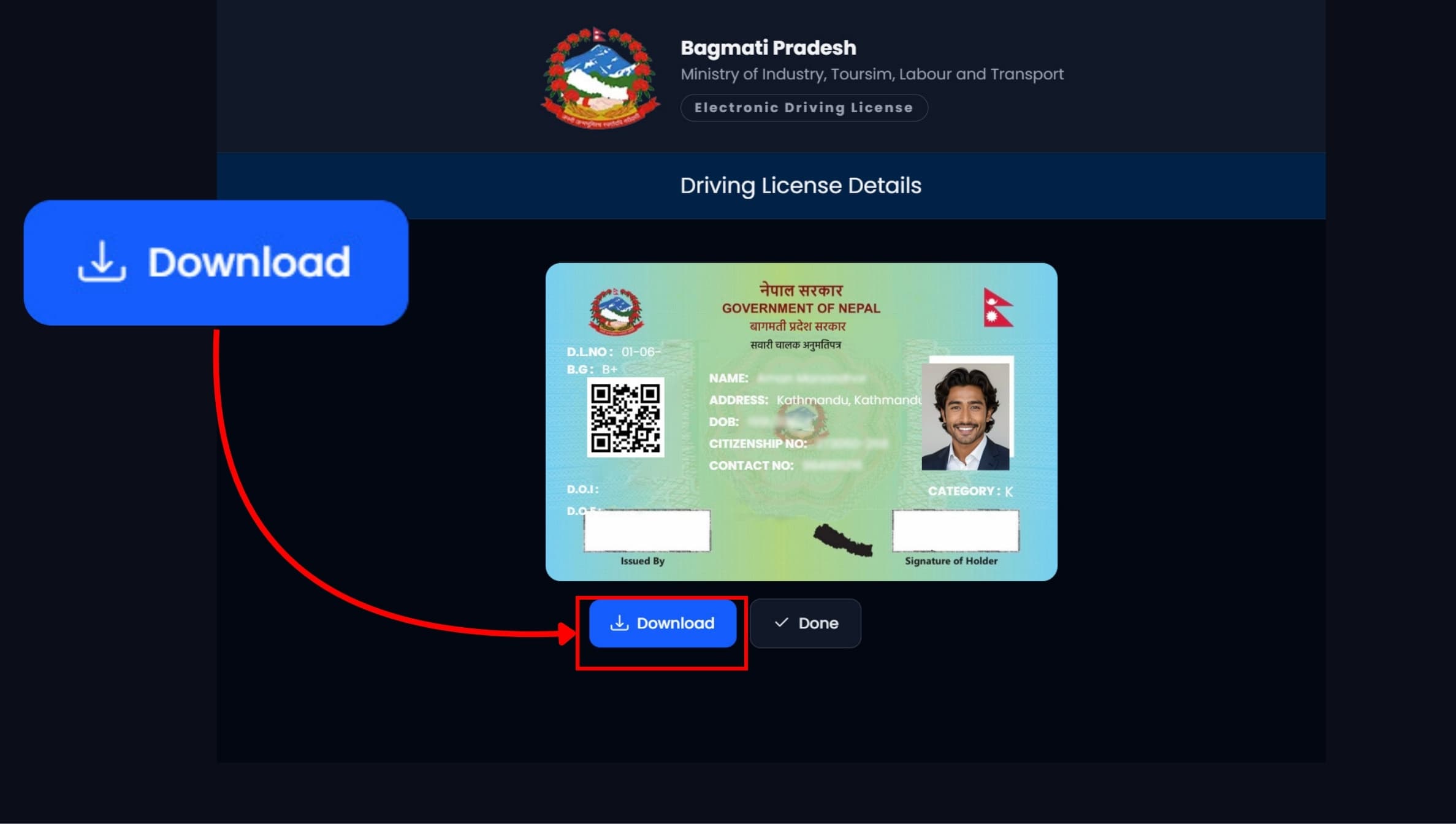 नयाँ प्रणालीमा भेटियो लाइसेन्स डाउनलोड गर्न सकिने फिचर, के ट्राफिकले मान्यता देला ?