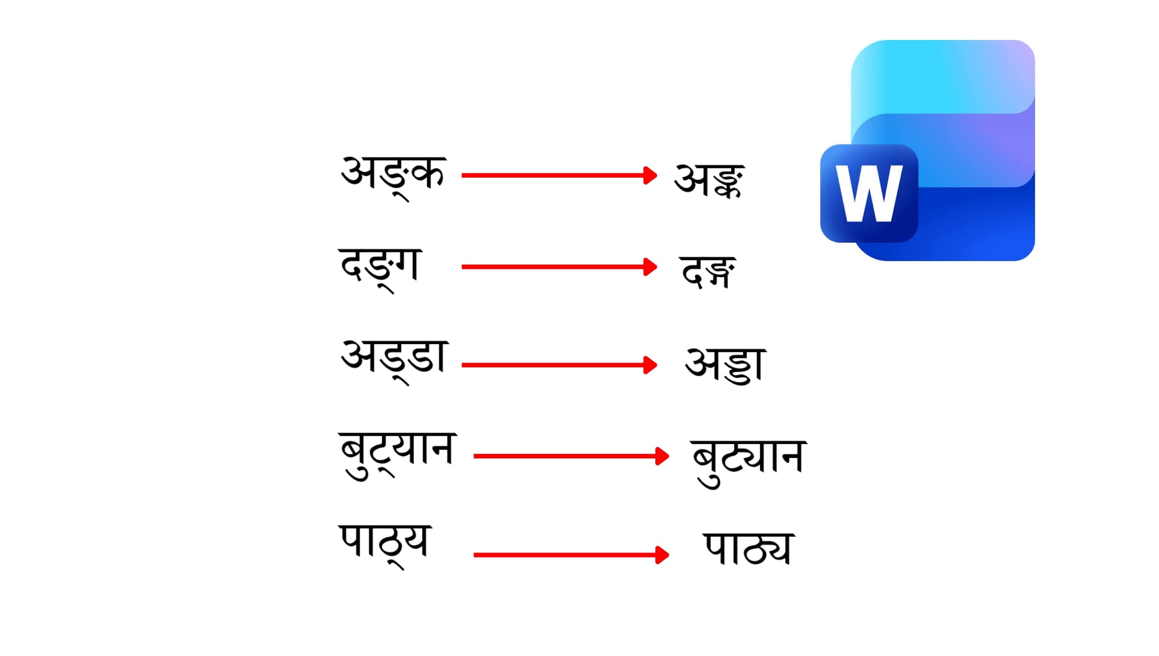 माइक्रोसफ्ट वर्डमा यी नेपाली युनिकोड शब्द शुद्ध टाइप भएन ? प्रयोग गर्नुहोस् ‘कोकिला प्लस’