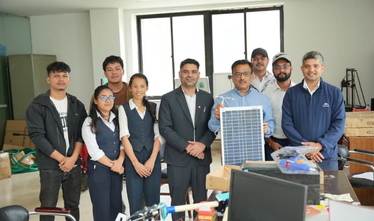 NAST Develops Direct-Use Solar Charging Sets for Flood-Affected Areas of Rasuwa