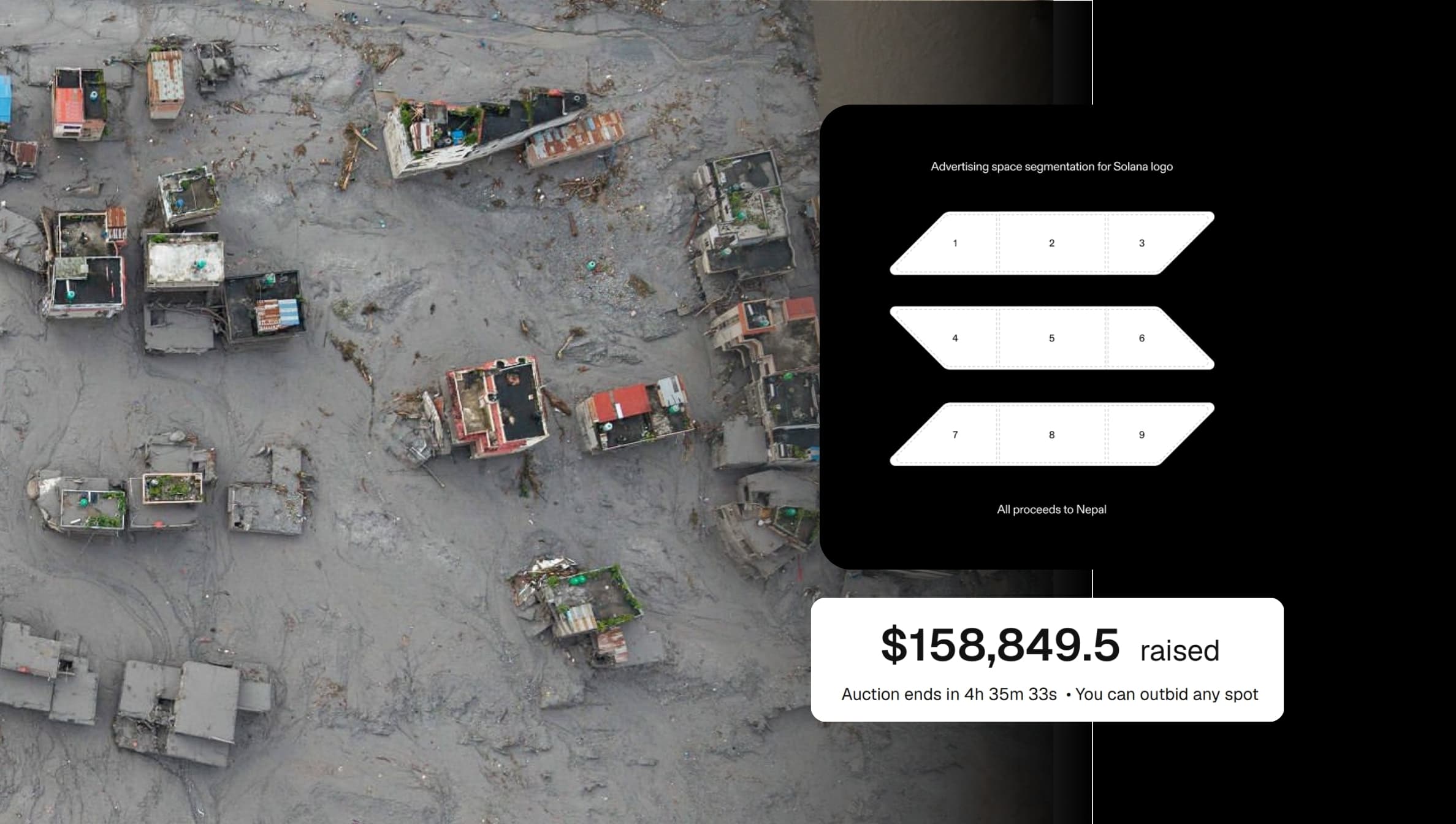 Solana Foundation Raises Over $158,000 for Nepal Flood Victims Through X Profile Auction