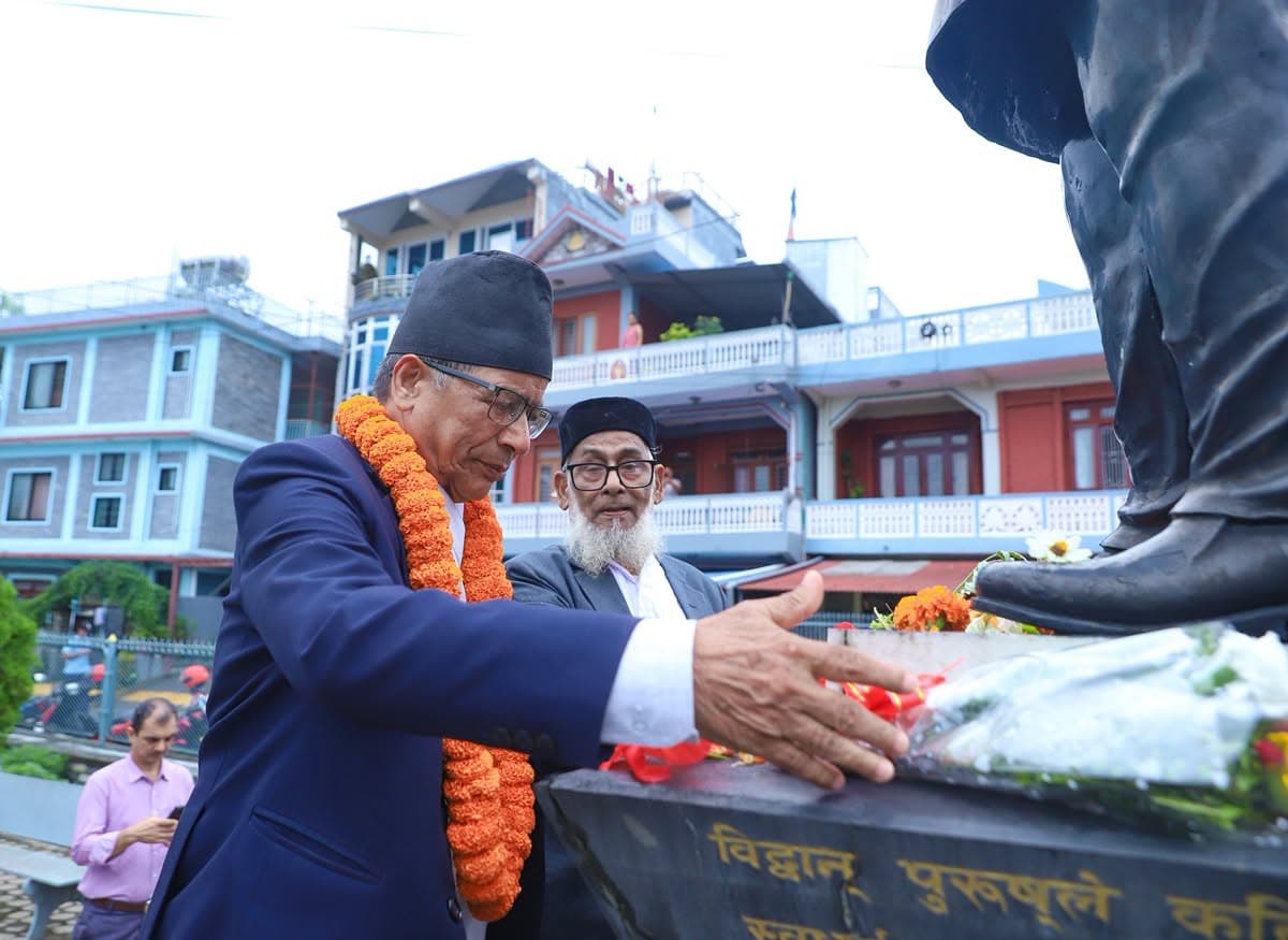 पोखरामा मनाइयो २१३ औं भानु जयन्ती