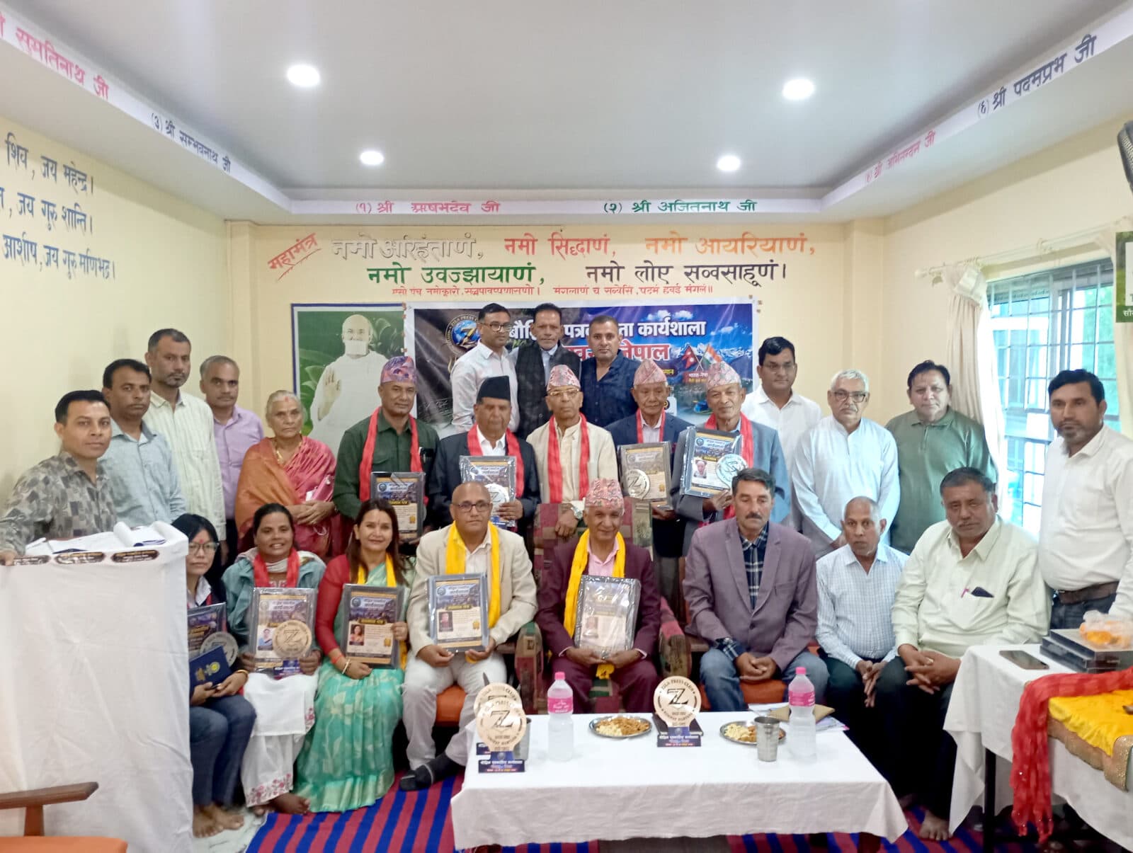 भारतीय प्रेस क्लबद्वारा पोखराका सञ्चारकर्मी तथा समाजसेवी सम्मानित