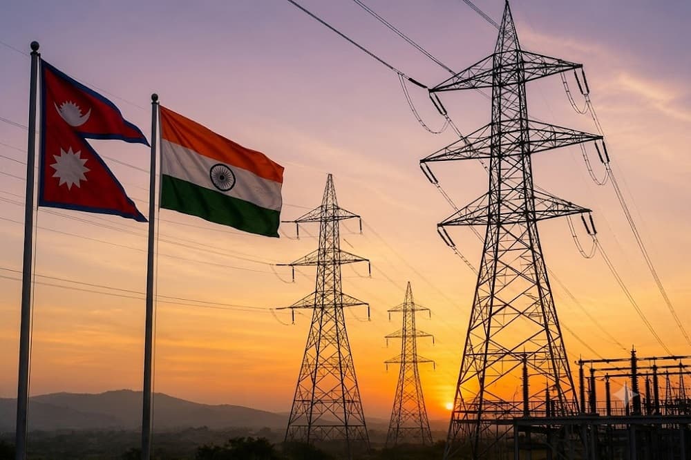 नेपाल-भारतबीच विद्युत् व्यापार विस्तार, निर्यात क्षमता १,६५० मेगावाट पुग्ने