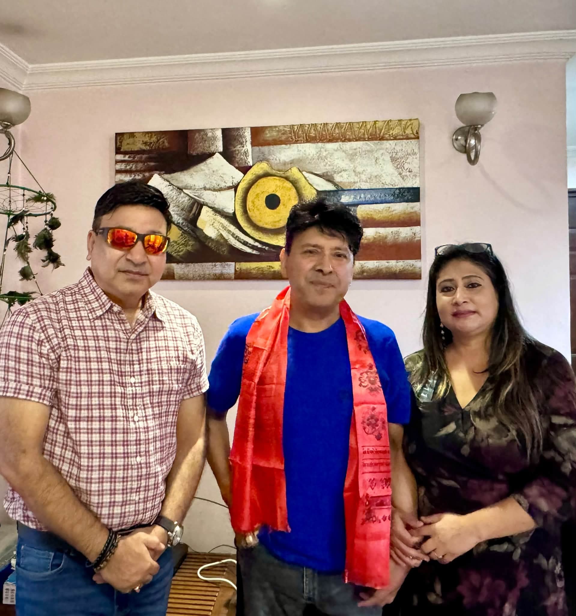 गायक यम बरालको उपचारका लागि अमेरिकाबाट संकलित सहयोग रकम हस्तान्तरण