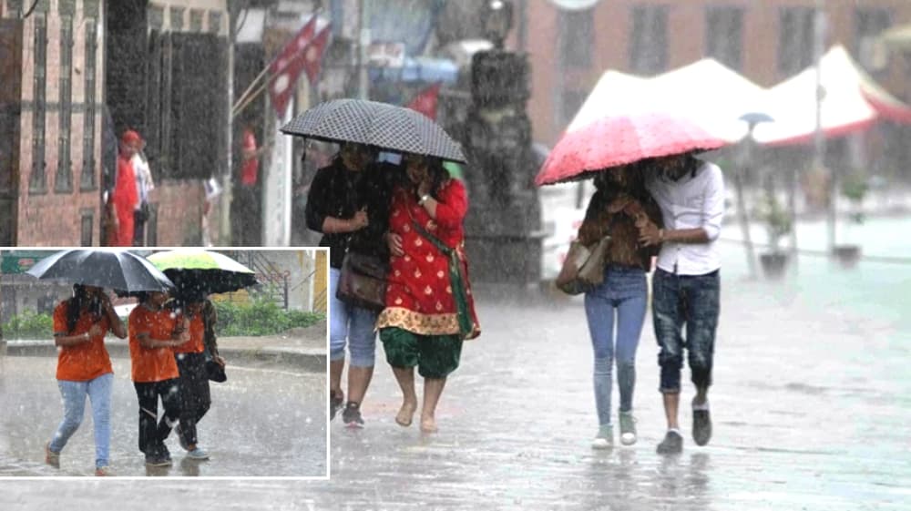 आज कहाँ-कहाँ हुँदैछ भिषण वर्षा?