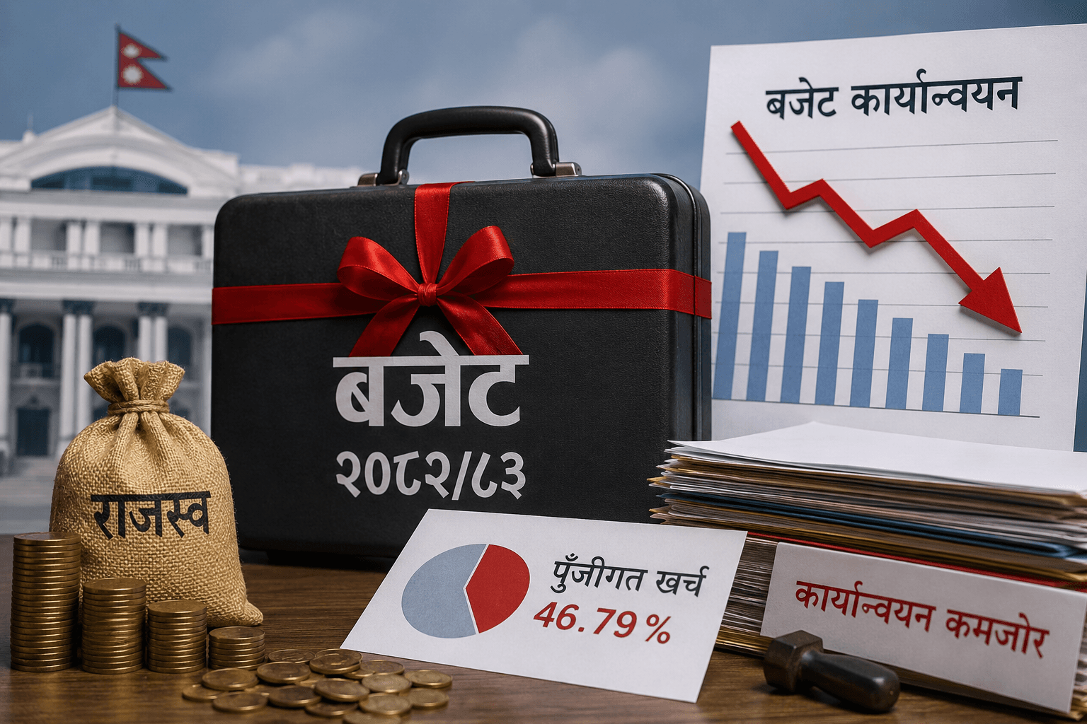 बजेट कार्यान्वयनको असफलता लुकाउन सरकारका अनेक बहानाबाजी